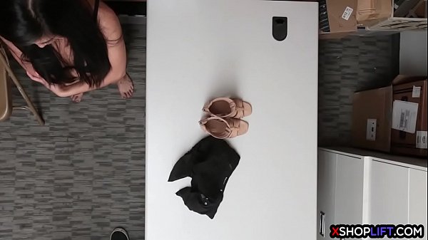 Asian petite teen suspected and fucked by a security guy