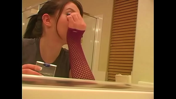 A chubby cute girl spends the day at her daddy's house.
