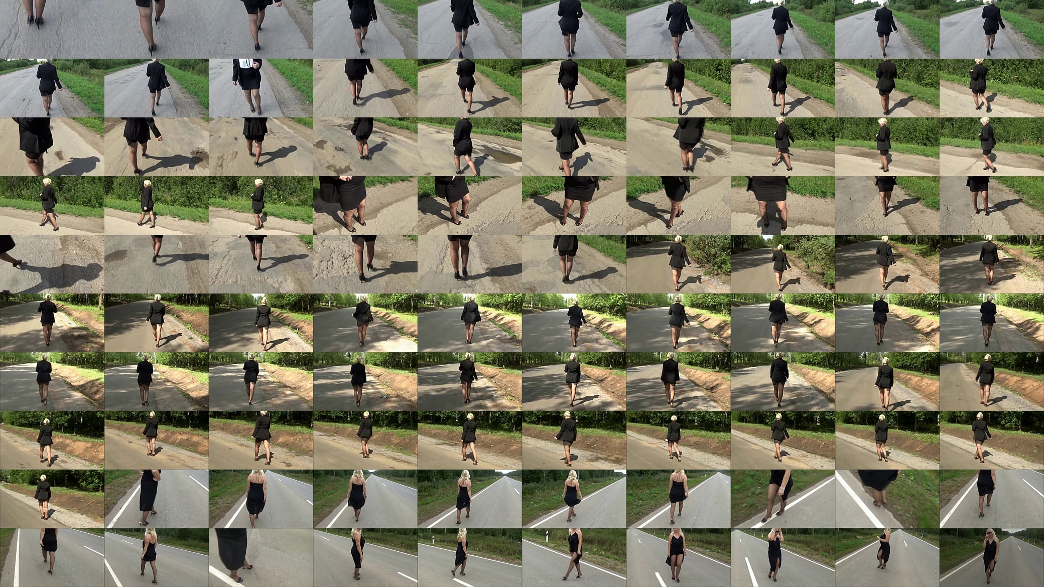 My walks in pantyhose and heels 预览图