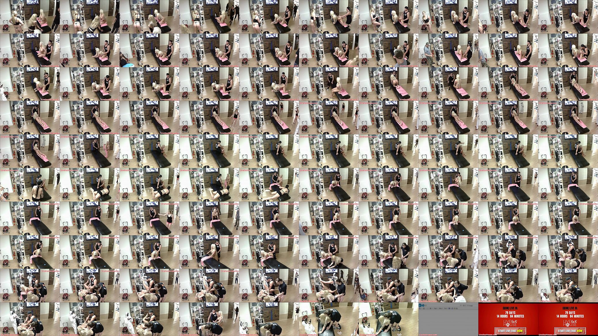 Working out those cocks gym style 预览图
