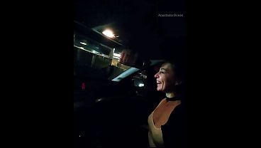 My real blowjob to friend in car on parking slot I gave my friend a blowjob in the car in the parking lot during his break from work.