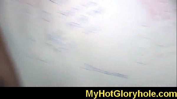 Hot gloryhole initiating horny slut 18