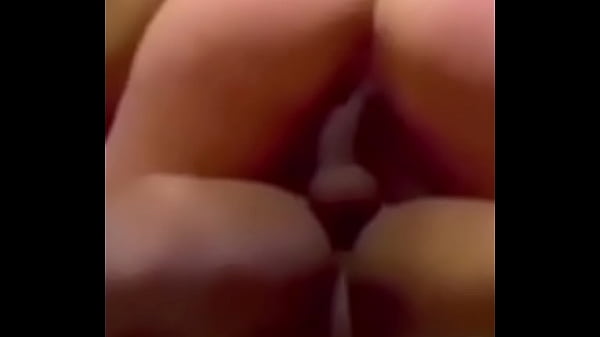 Hottie rubbing her pussy riding a big dick