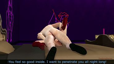 Horny slut gets fucked by her first client
