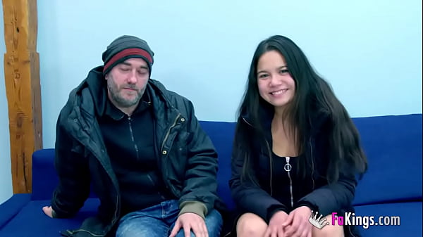 Download Video - Old dude introduces us to her teen friend&period; She's desperate for a good fuck&excl;&excl;