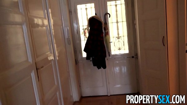 PropertySex - Sexy Hungarian real estate agents has sex with British client