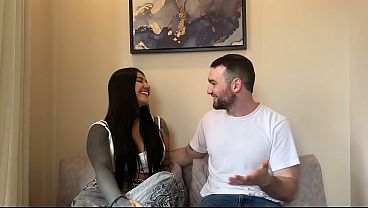 Behind the Scenes with Beautiful Big Booty Tatted Latina, La Rola
