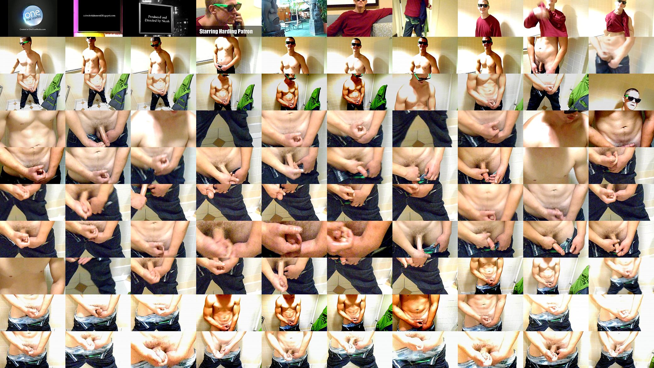 White thug jerking indoor 预览图