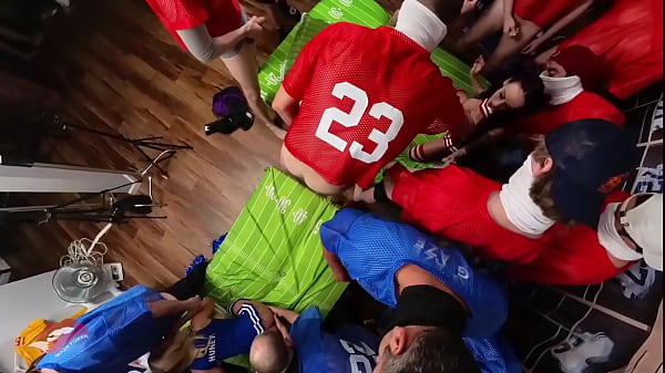 BTS 360 Camera View of Cheerleader Gangbang