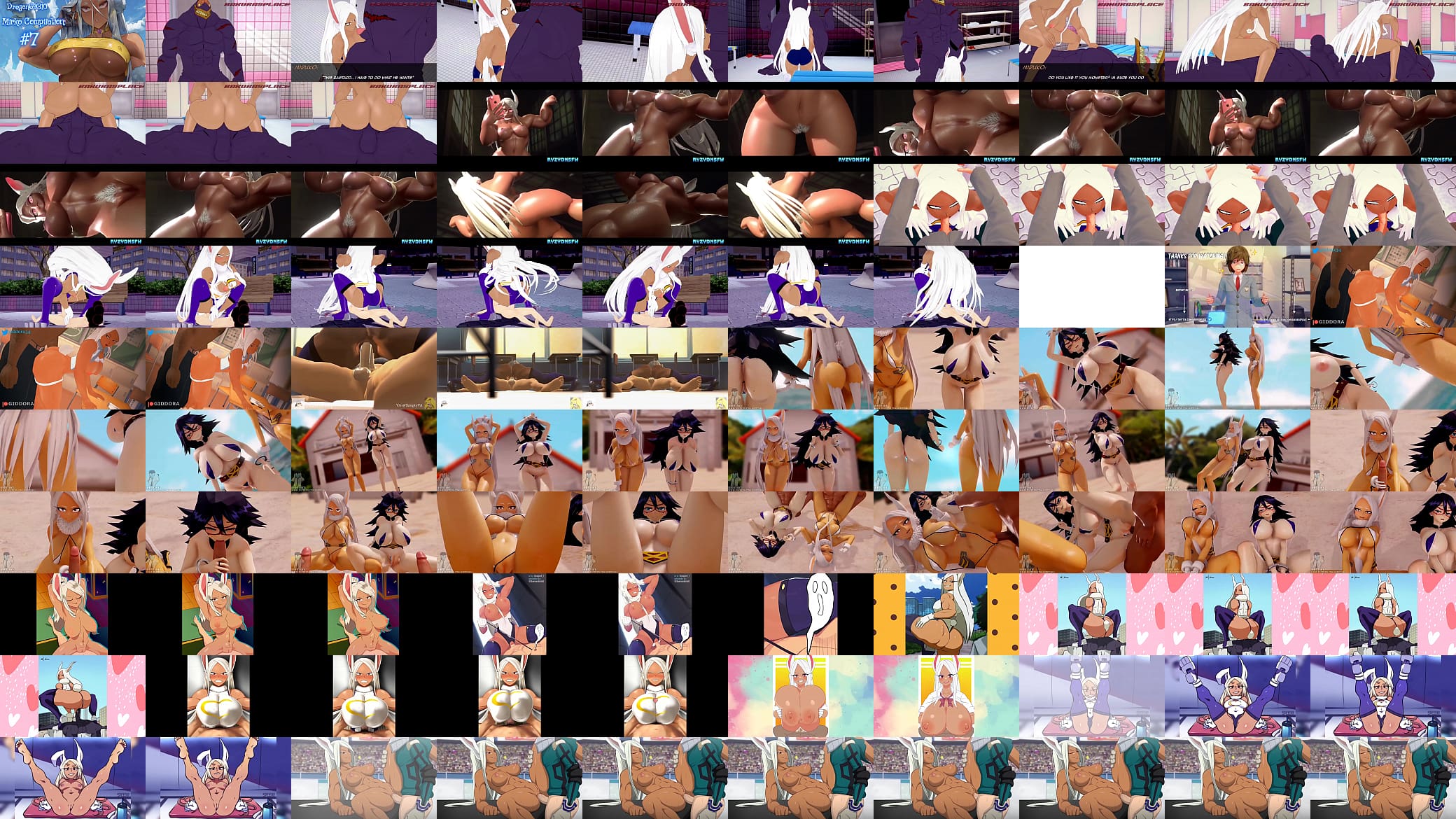 (BNHA) Mirko Compilation 7 预览图
