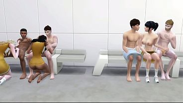 Players have sex with cheerleaders in the locker room after practice. The Sims 4