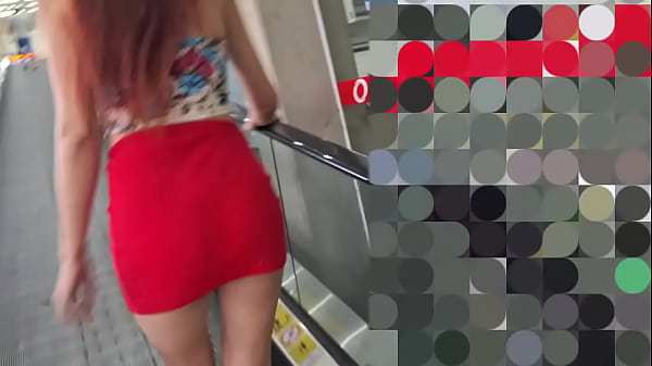 Wife shows off without panties in public