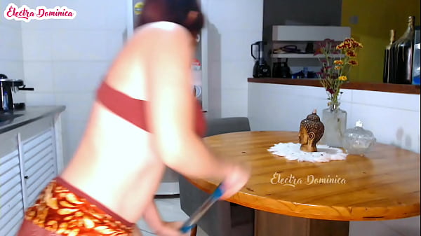I can't fire this maid, her ass is so hot, I'm crazy horny