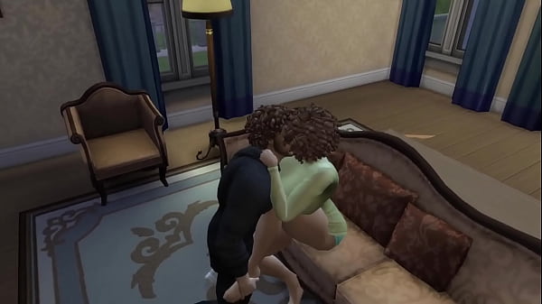 Familia cheia de tes&atilde;o fizemos sexo na sala