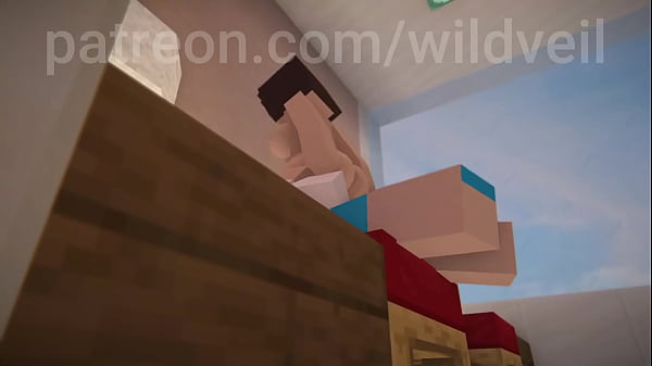 Lucy x Chad Pt2 - Minecraft scene ameteur couple fucks