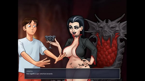 Summertime Saga Cap 58 - fucking a MILF with huge tits