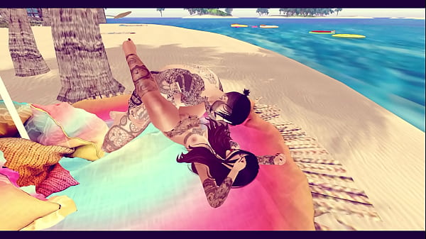 Fucking the hottie and giving milk in the mouth in secondlife