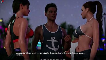 Dominos Beach 21 — Victory Party Begins and Christine’s Anniversary Worry