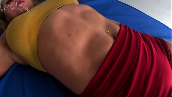 Strong bices by muscular Paula