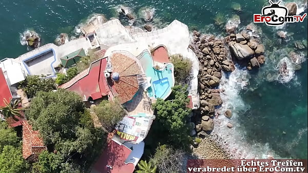LATINA TOURIST TEEN UNDERWATER SEX IN OUTDOOR POOL AT GERMAN SEXDATE