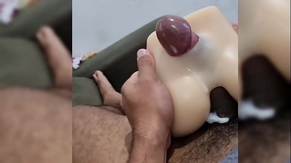 IT WAS SO HORNY THAT HE BROKE HER PUSSY CUMMING.