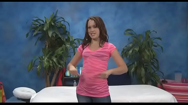 Girlie bandages eyes of pal and sucks his huge penis then