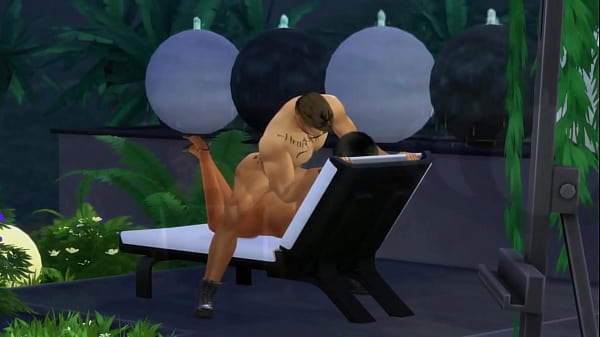 Hunky Sims 4 - Passionate blowjob and sweaty sex (cum in the mouth)
