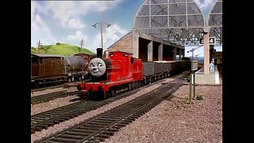 James Having Difficulty Enduring the "Freight Cars"