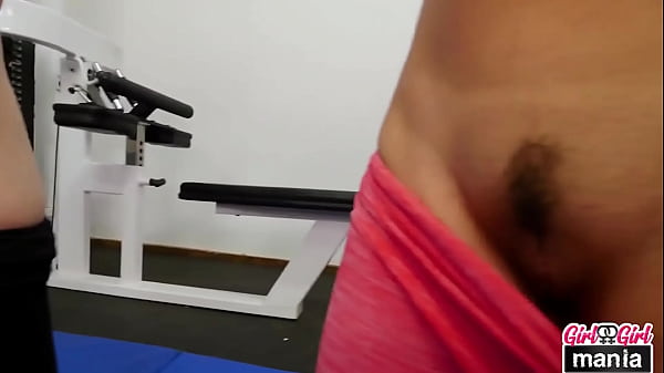 Horny Alix Lovell & Lauren Phillips Have Sex In The Gym!
