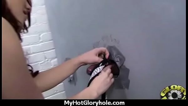 Gloryhole blowjob interracial 21