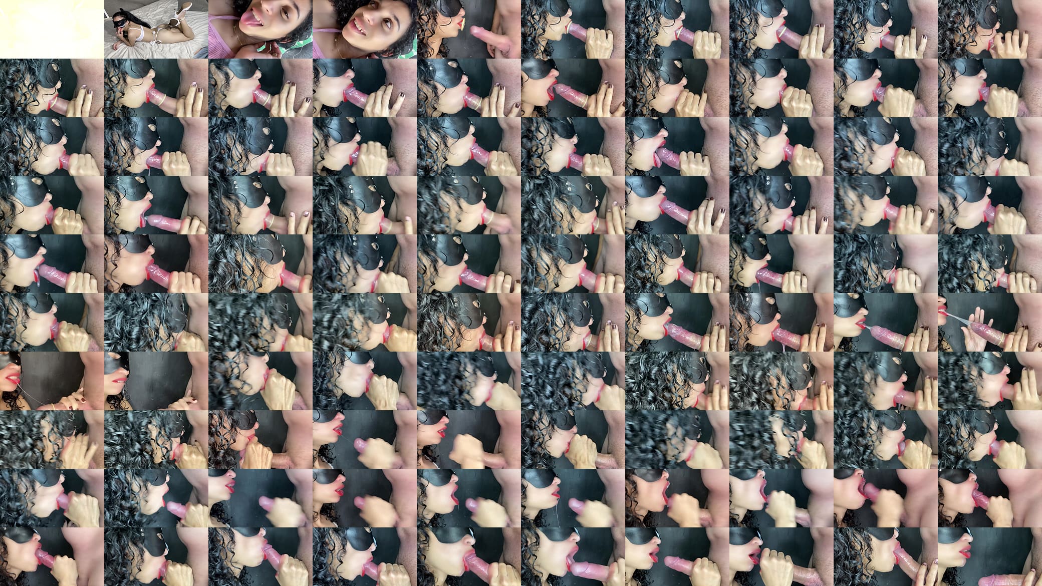 Akira Sanches naquele boquete gostoso, tirou a camisinha pra sentir a porra do Binho Hot 预览图