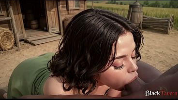 My friend's wife works at the mill while he's out drinking in taverns. I decided to help her, and she decided to sleep with me. [AI]