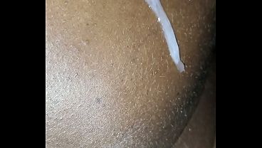 Look at the big black guy with the huge dick cumming hard in the middle of the night.