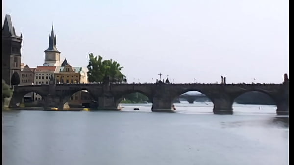 Jessica May slides down a big black pole after she and Carrie Cruise suck him off and get...