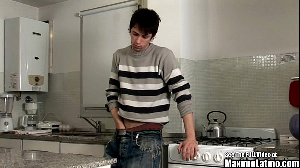 Download Video - Hot Latin Cook Jacking Off In Kitchen