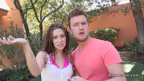 Download Video - Couple anal fucking in backyard