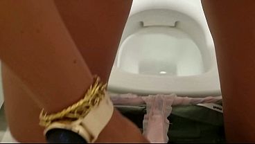 Pissing compilation. Golden rain. Femdom piss. Shaving pussy. Ep 10310