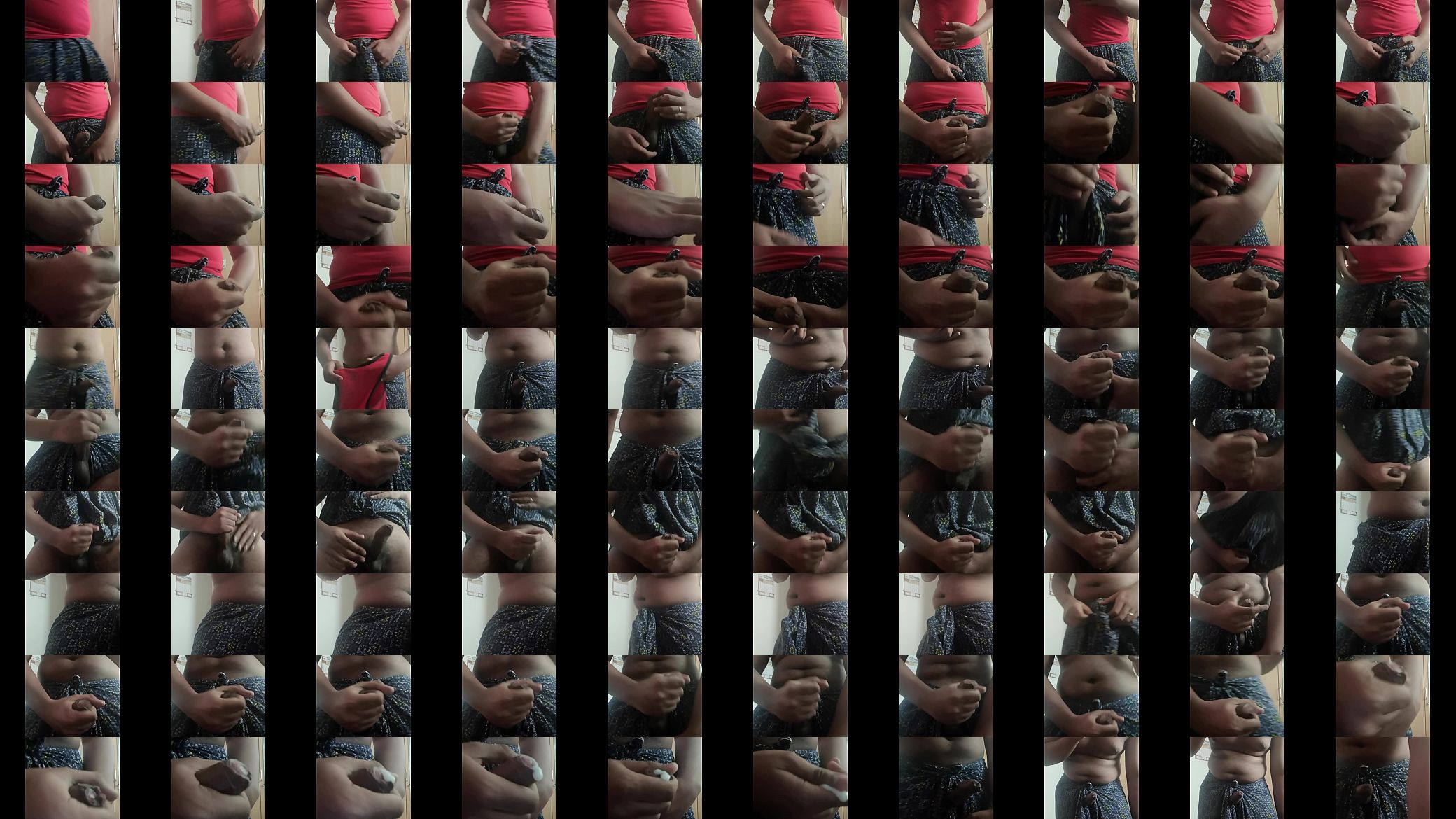 Horny tamil boy jerking off in Lungi 预览图