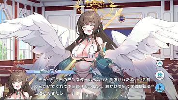 ミルフィー 片足上げ背面立位