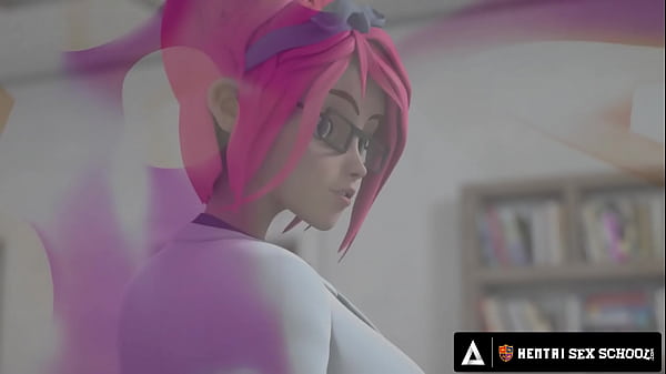HENTAI SEX UNIVERSITY - Big Titty Hentai MILF Begs For Student's Cum In Front Of The WHOLE CLASS!