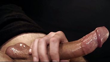Gooning massive cock