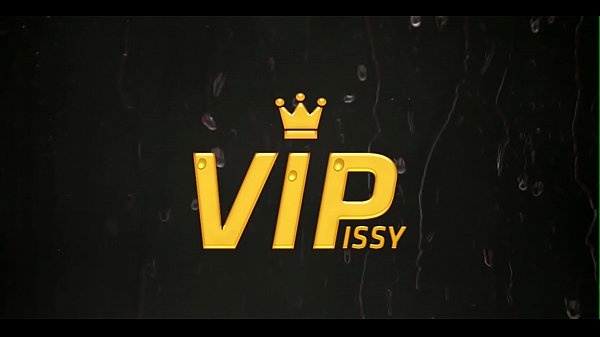 He is pissing and that babe is drinking