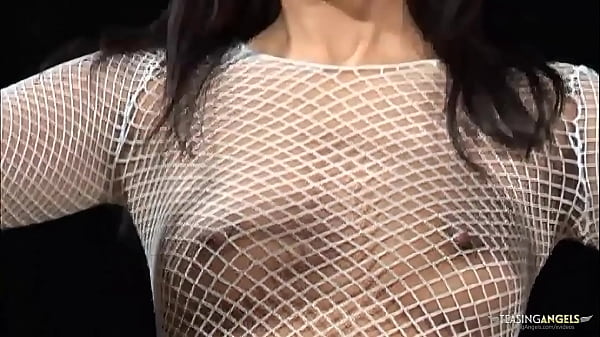 Dancing in her high heels makes her nipples hard so she gets in a threesome