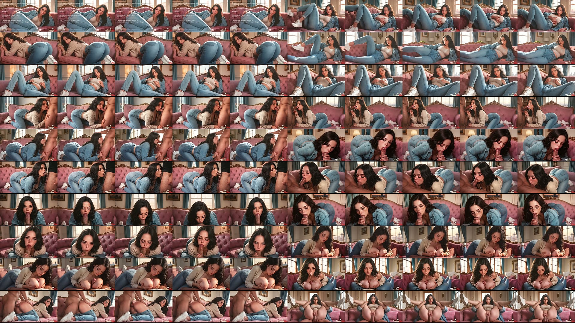 My granddaughter loves jeans, and when I fuck her juicy ass [AI] 预览图
