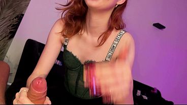 18 Year Old Ginger Stuns Everyone with Public Blowjob at Game Night -1