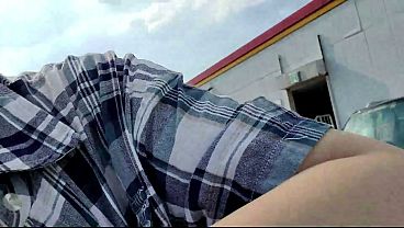 A married woman gets aroused by masturbating outdoors.