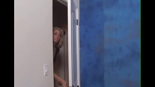 Breasty blondie comes for joy