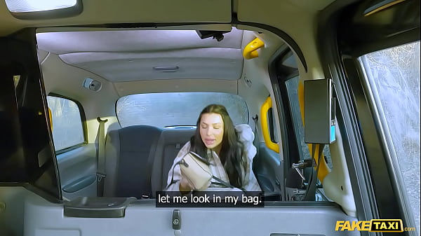 Fake Taxi - Big tits teen goth Sexy Nala pays with sex fast hard fuck rough sex sloppy blowjob