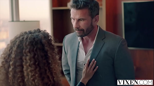 VIXEN Stunning petite Cecilia Lion seduces her playboy boss