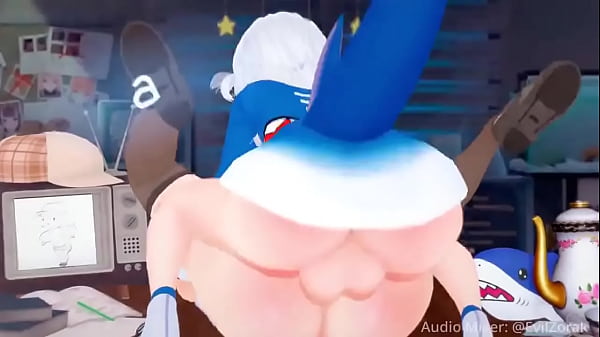 Gura creampie Amelia 3d big ass
